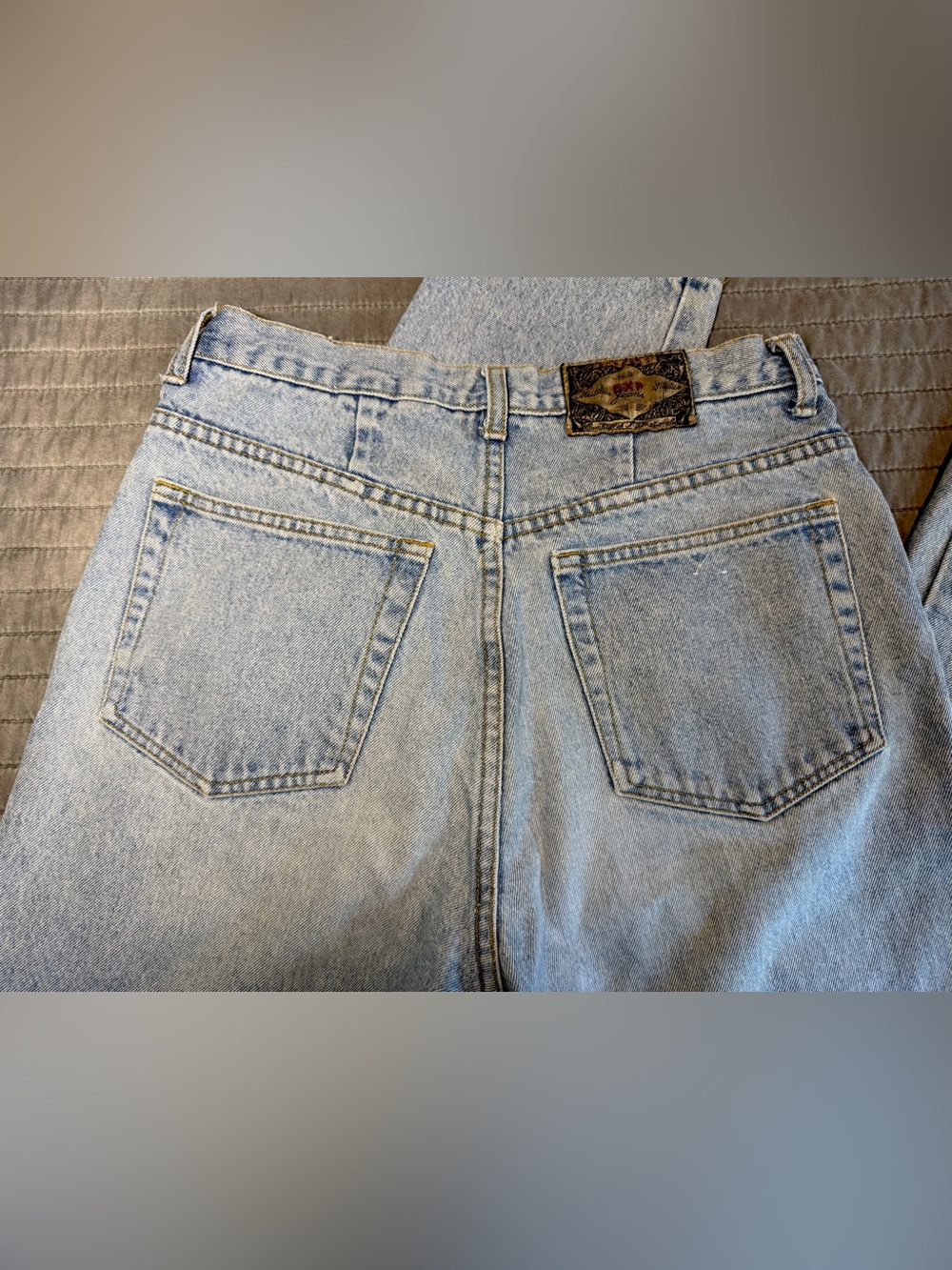 Vintage Express Y2K Light Blue Women’s 90’s Mom Jeans - Picture 3 of 10